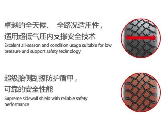 PNEU SUV MILITAIRE TOUT ACIER 1600R20 425/85R21全钢军用越野轮胎