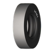 Pneus à rouleaux de route en nylon 10,5/80-16 13/80-20, 11,00-20Pneus de compacteur de niveleuse tout-terrain lisses 